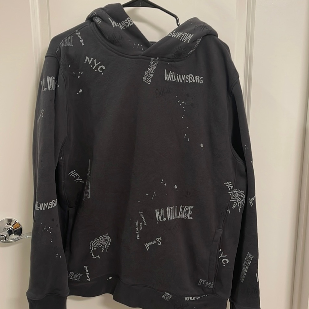 Abercrombie and Fitch Men’s pullover hoodie (large)